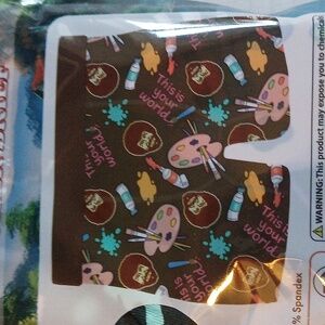 Bob Ross Men's Boxer Briefs -The Joy of Painting Artistic Soft Light Size Large